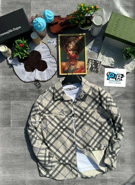 Chemise à motifs homme