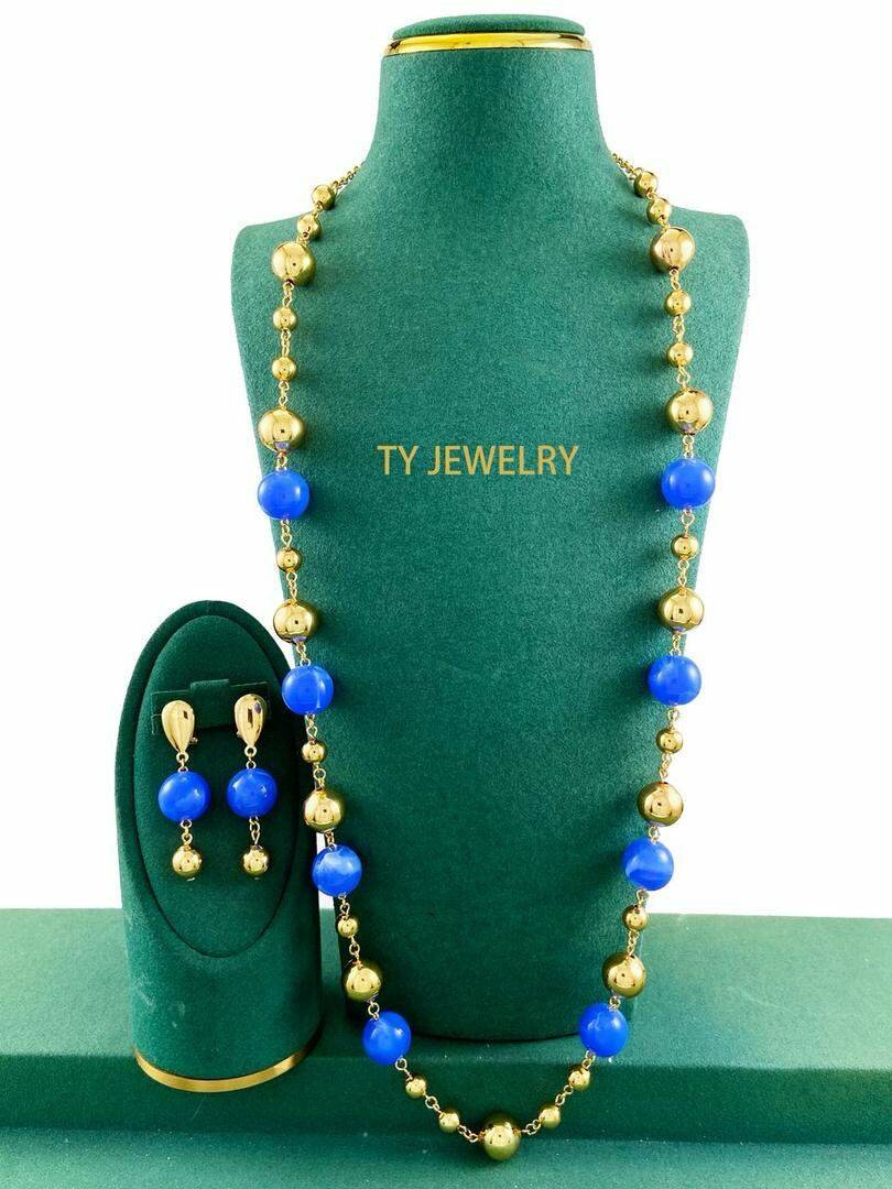 Collier et Boucles d'Oreilles TY