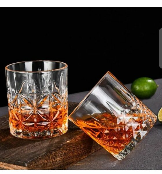 Verres à whisky élégants 270ml