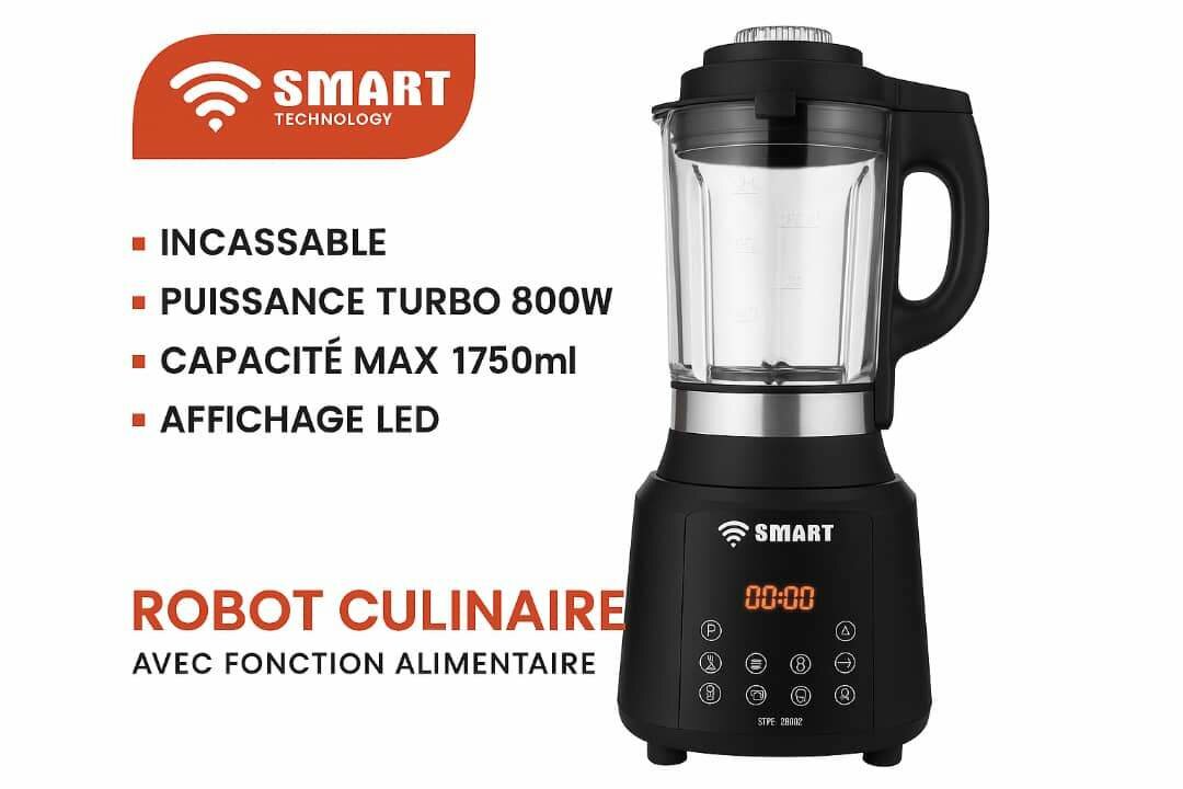 Robot culinaire 1750ml 800W