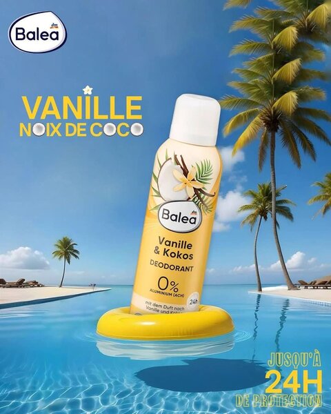 Déodorant Balea Vanille & Coco