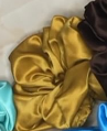 Velvet scrunchies
