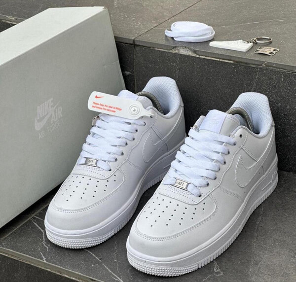 Baskets classiques blanches homme