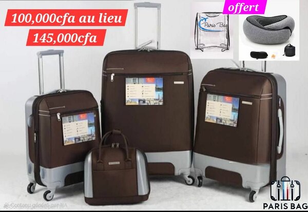 Set de valises Paris Bag