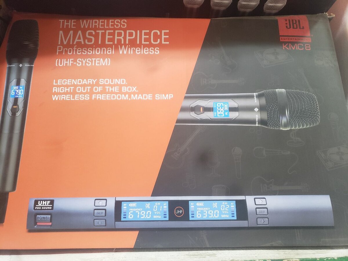 JBL Wireless Microphone System