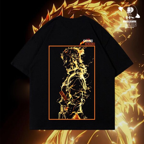 T-shirt Rengoku noir