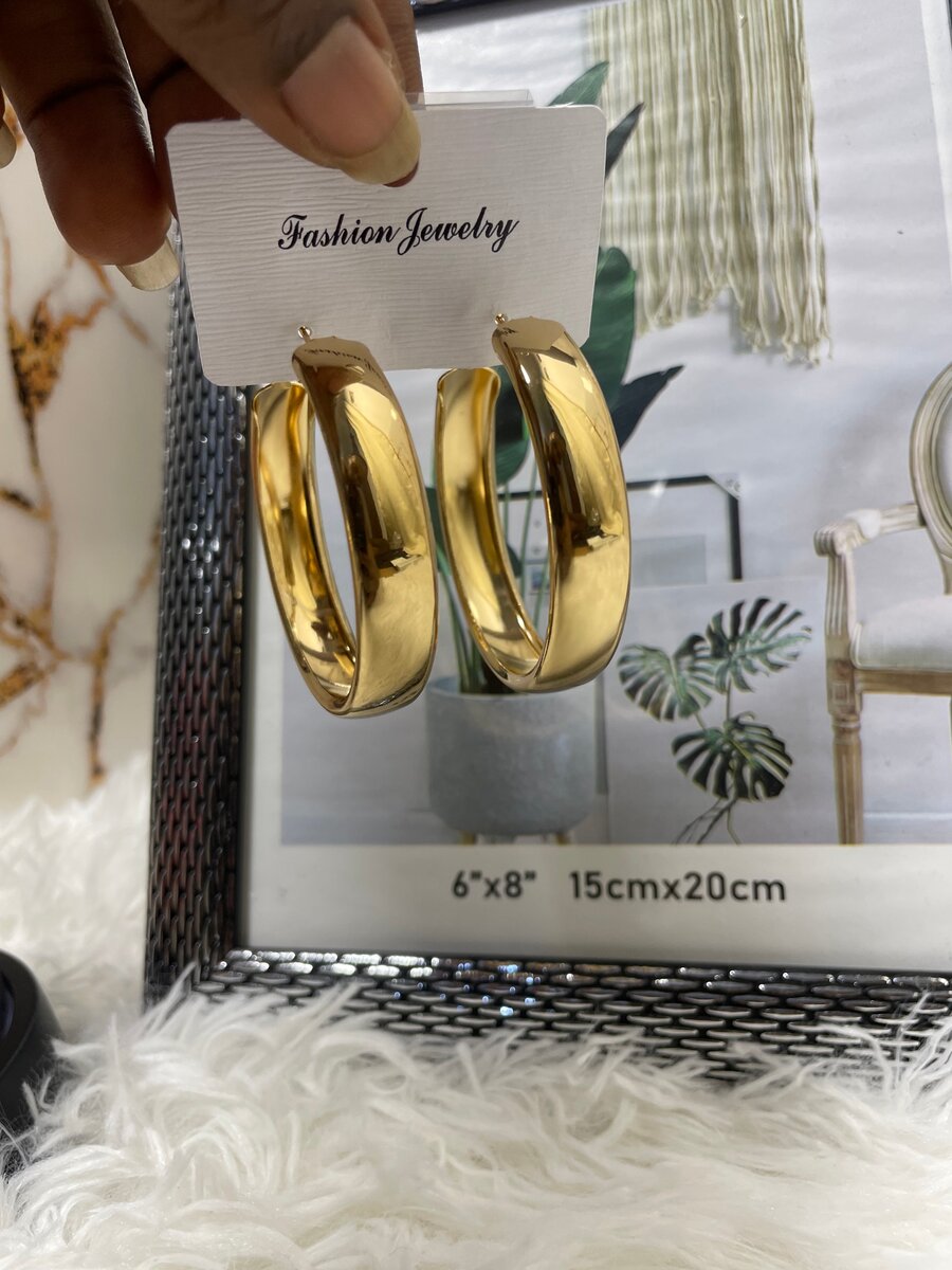 Boucles Créoles Dorées