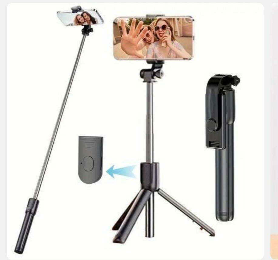 Trépied Selfie Stick avec Télécommande