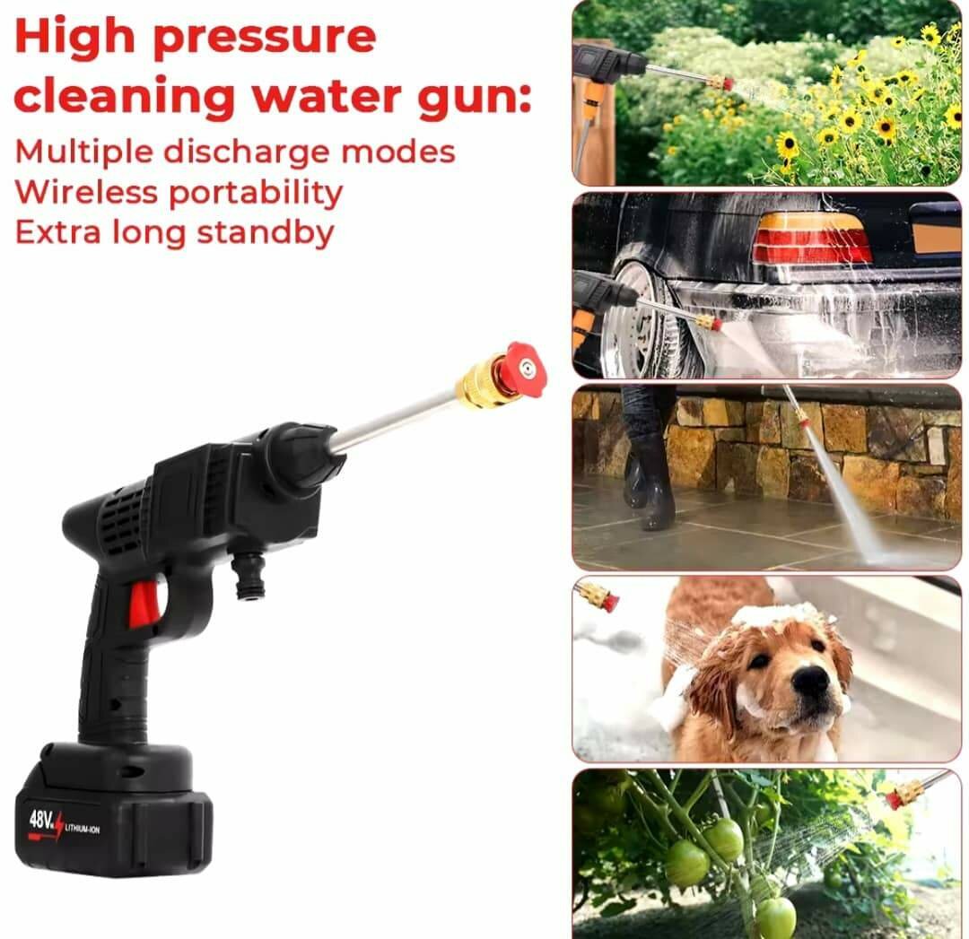 Pistolet à eau haute pression sans fil, pulvérisateur haute