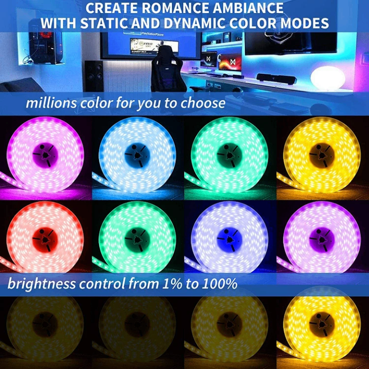 Bande LED RGB (10 mètres)