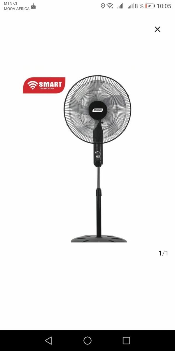 Ventilateurs smart télécommand