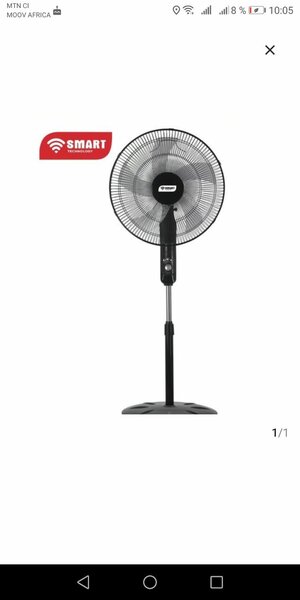 Ventilateurs smart télécommand