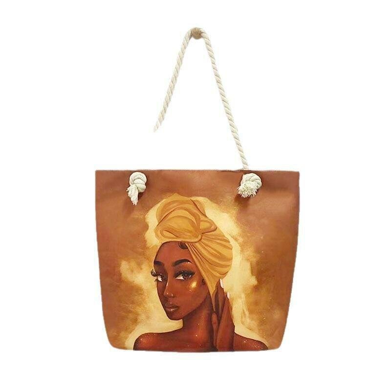 Sac en toile imprimé artistique