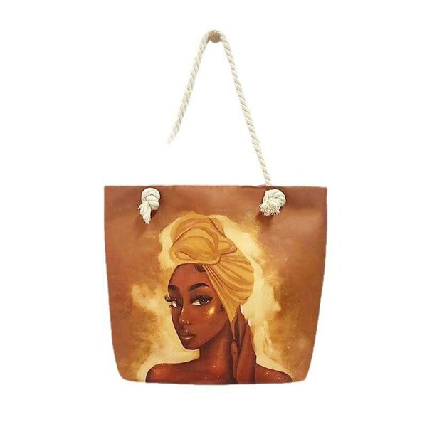 Sac en toile imprimé artistique