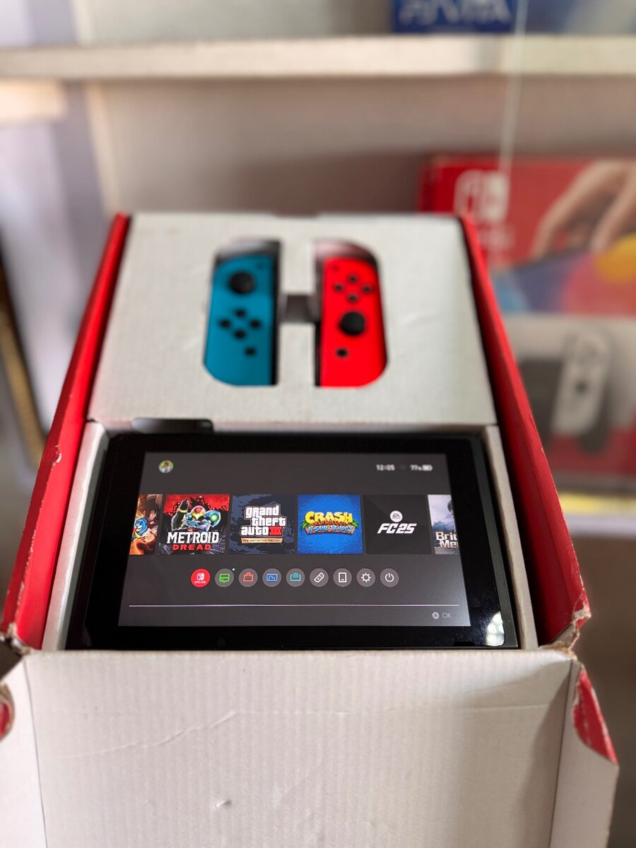 Nintendo Switch Cracké+ 12Jeux