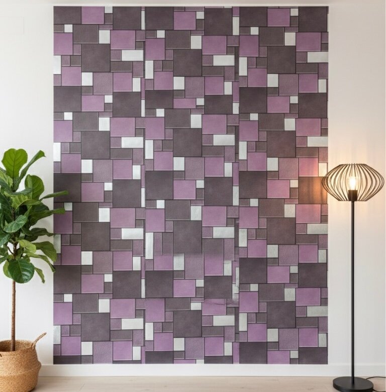 papier peint  3D géométrie