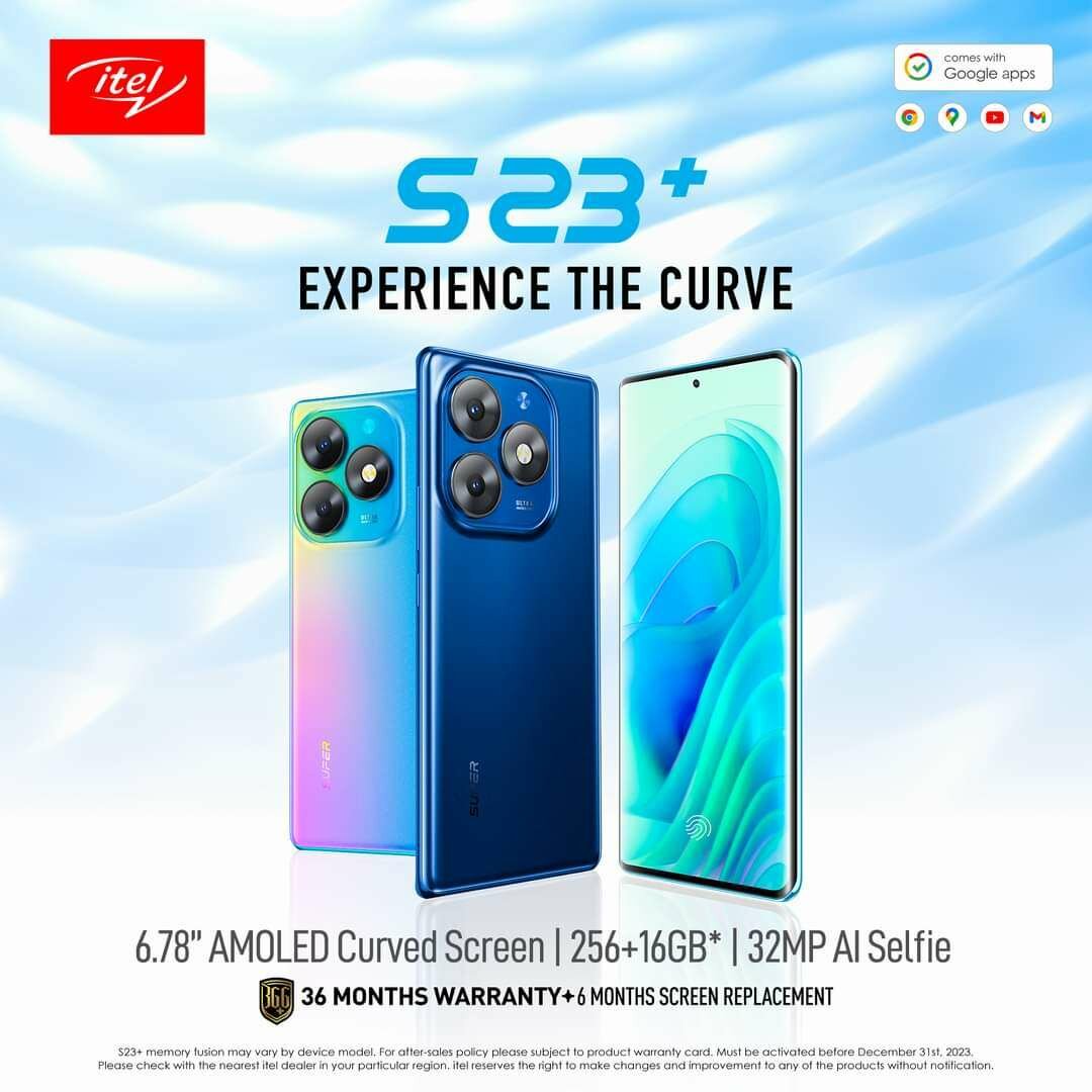 Smartphone itel S23+ AMOLED