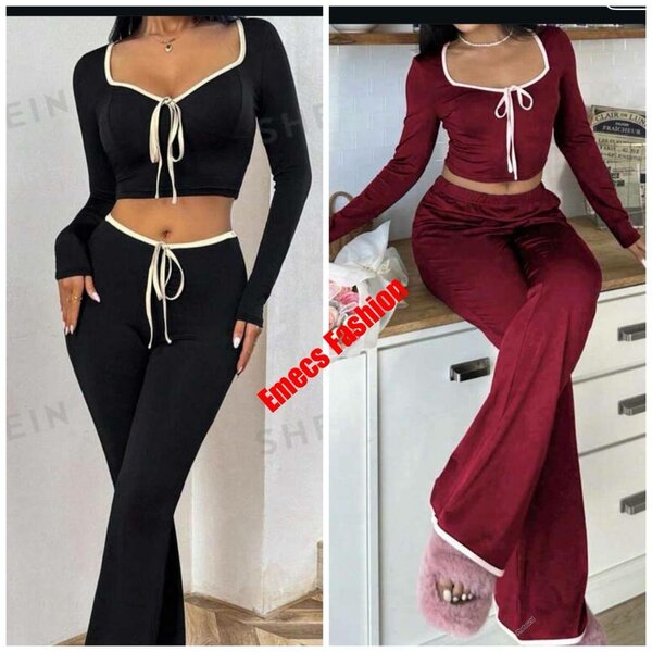 Ensemble lounge deux-pièces femme