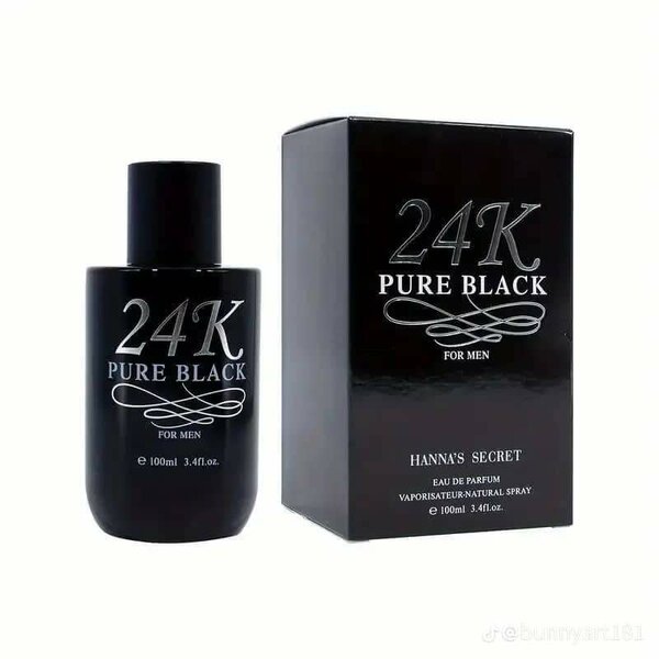 24K Pure Black Pour Homme