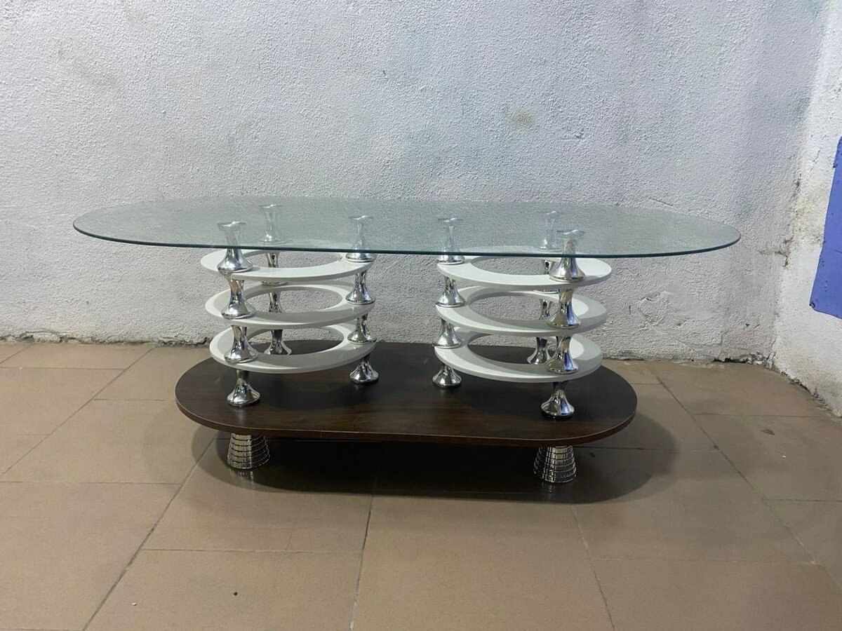 Table basse en verre moderne