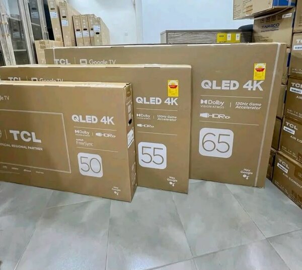 TCL QLED 4K TV - 50/55/65 pouces