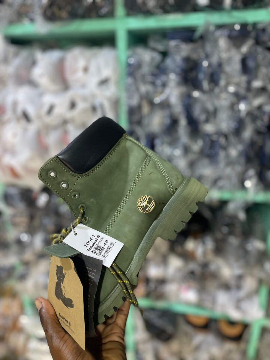 Bottes de Randonnée Vertes