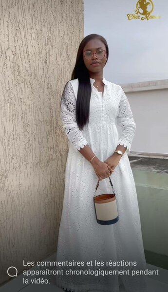 Robe en dentelle élégante