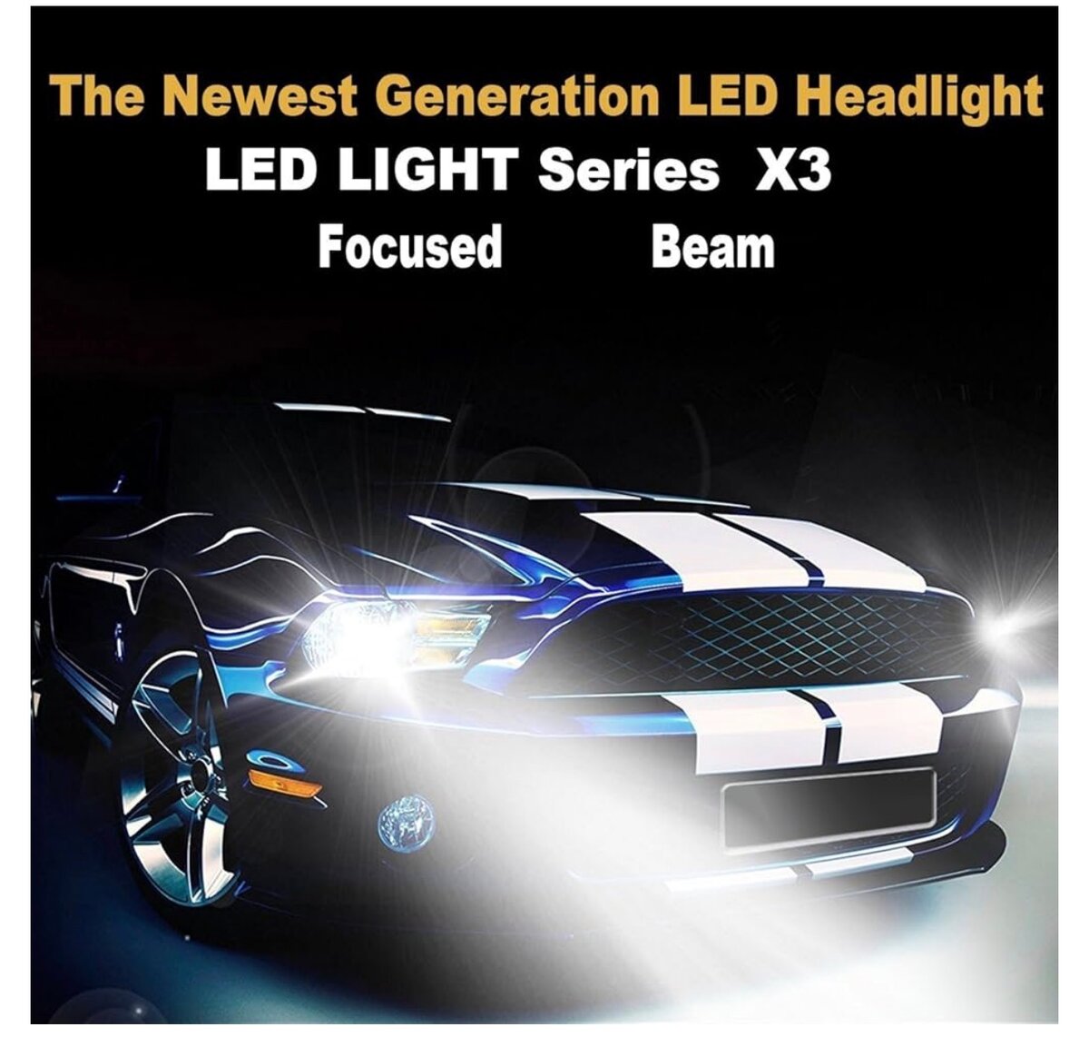 Ampoules LED Phares X3