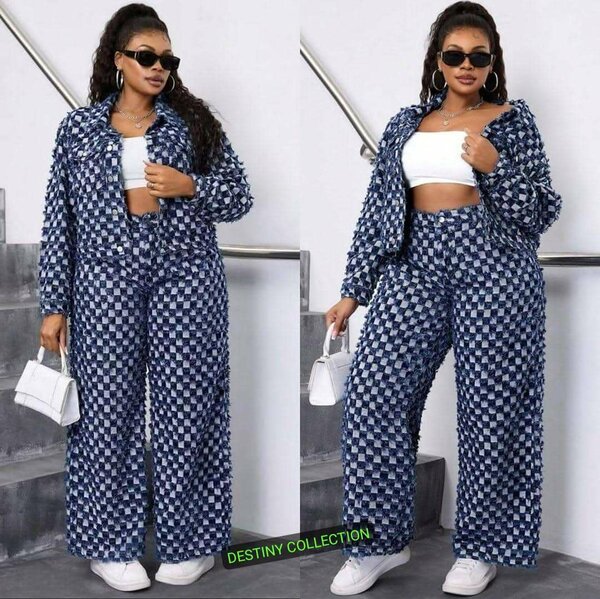 Ensemble Femme Tartan Chic