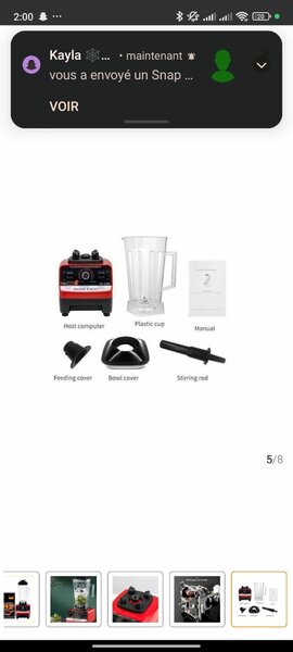 Mixeur Silver Crest SC-1589