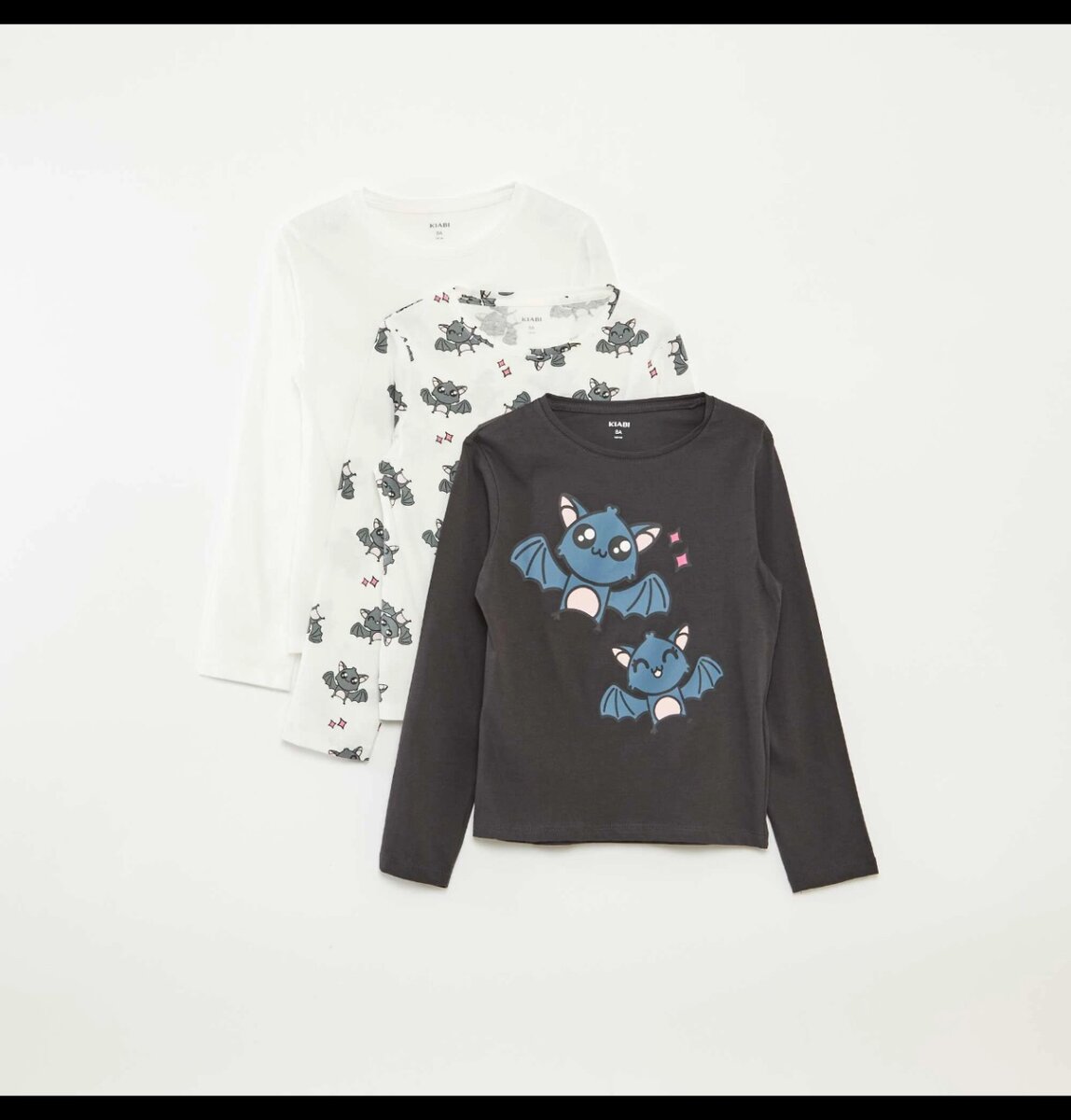T-shirt Kiabi lot de 3 fille