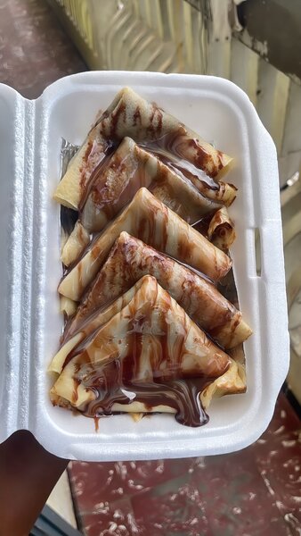 Crèpes au Nutella