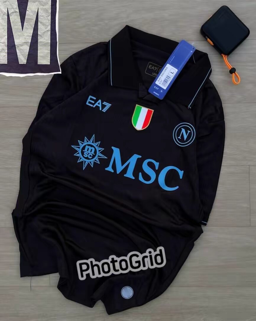 Maillot de foot Napoli noir