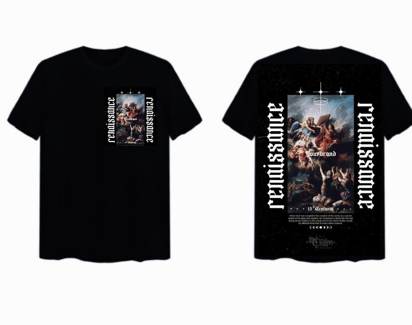 T-shirt imprimé Renaissance