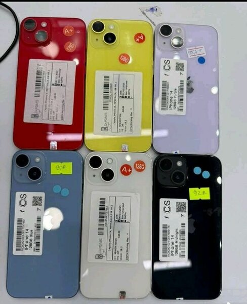 Smartphones colorés derniers modèles