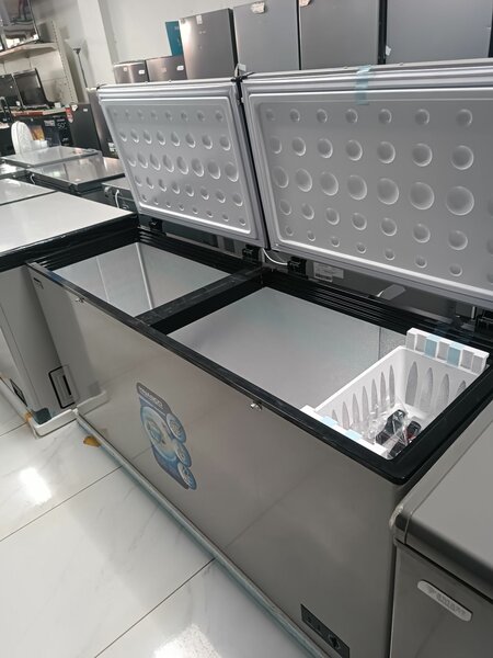 CONGELATEUR HORIZONTAL NASCO -GRIS -2 PORTES-430 LITRES -