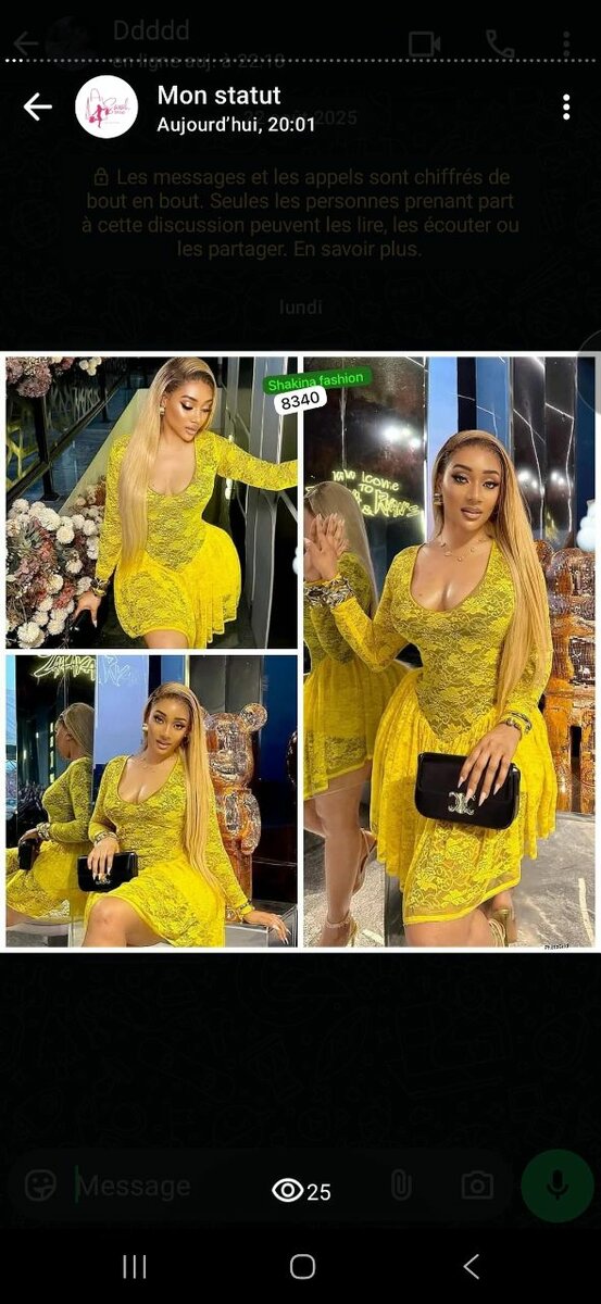 Robe élégante en dentelle