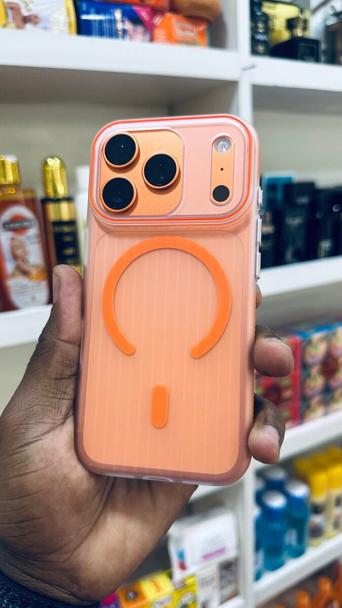 Coque transparente en MagSafe