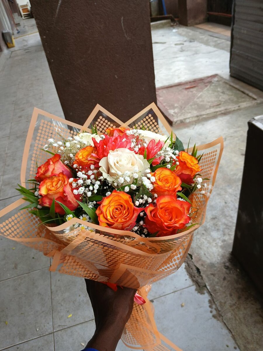 Bouquet de fleurs coloré