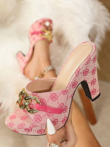 Mules à Talons Élégantes