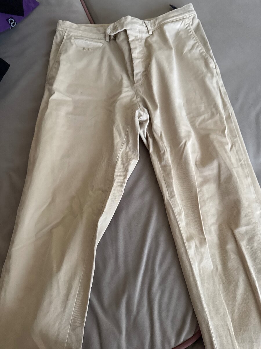 Брюки бежевого цвета tramarossa