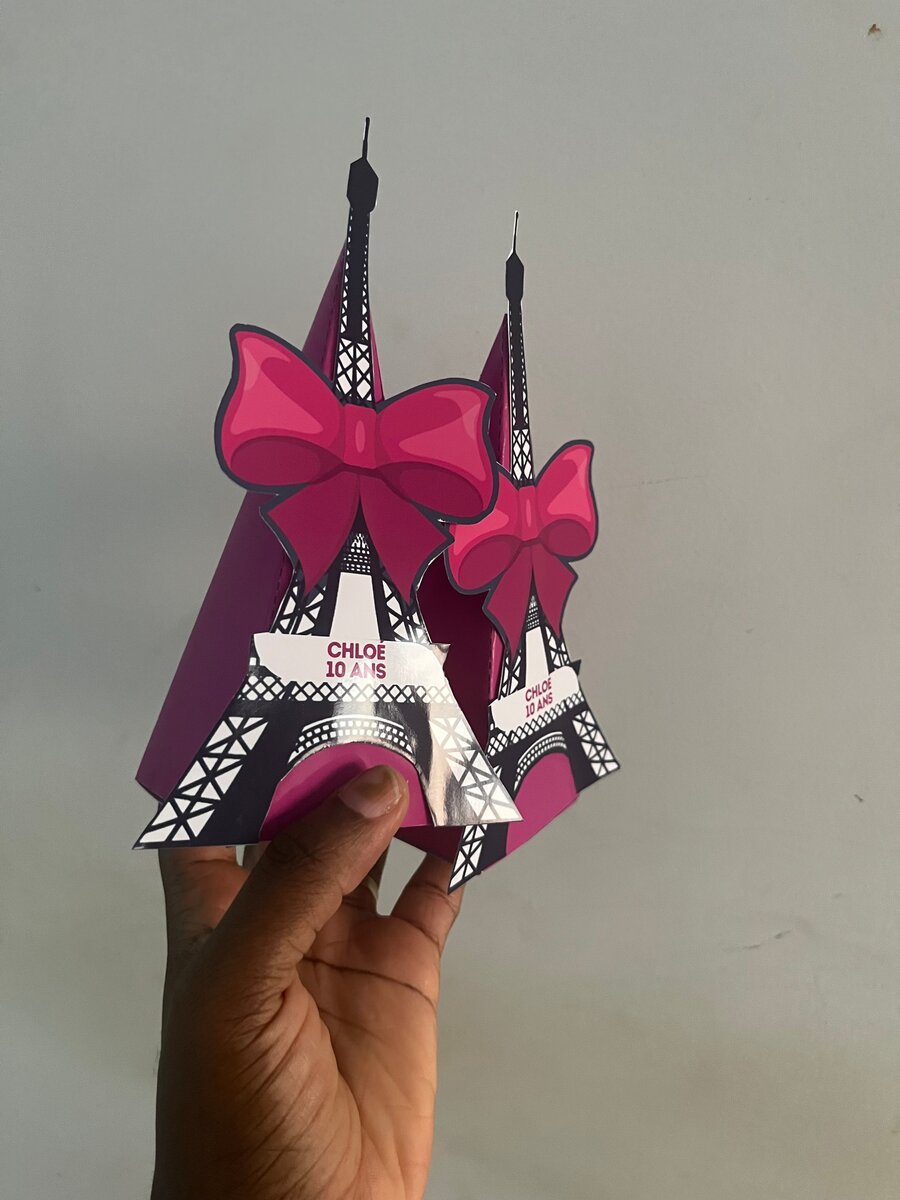 Décoration Tour Eiffel Anniversaire