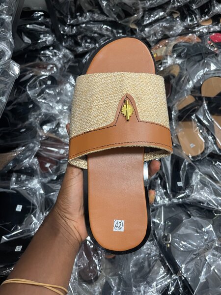 Sandales en cuir pour homme