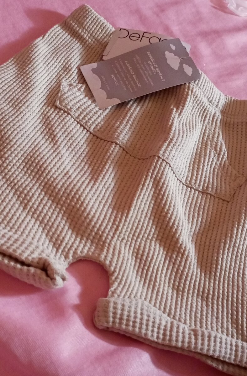 Baby Waffle Knit Shorts