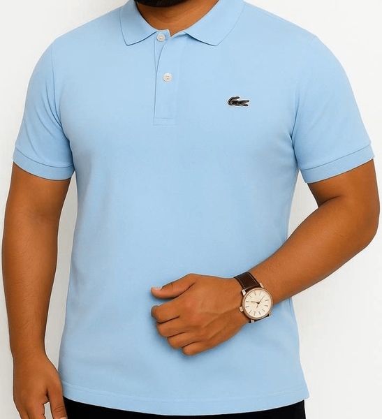 Chemise homme Lacoste bleu