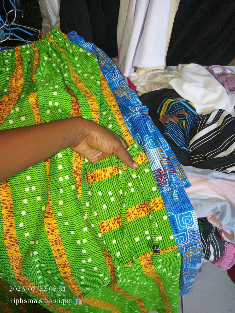 Pantalons Ethniques Verts