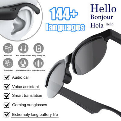 Lunettes audio intelligentes Bluetooth