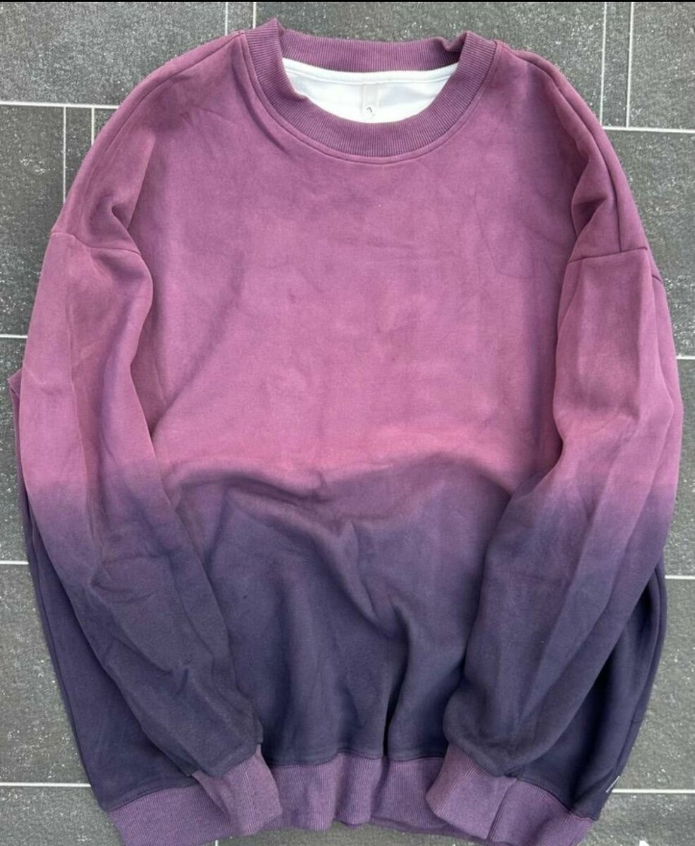 Sweatshirt dégradé élégant