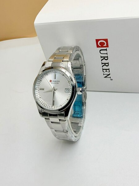 Montre élégante Curren argent