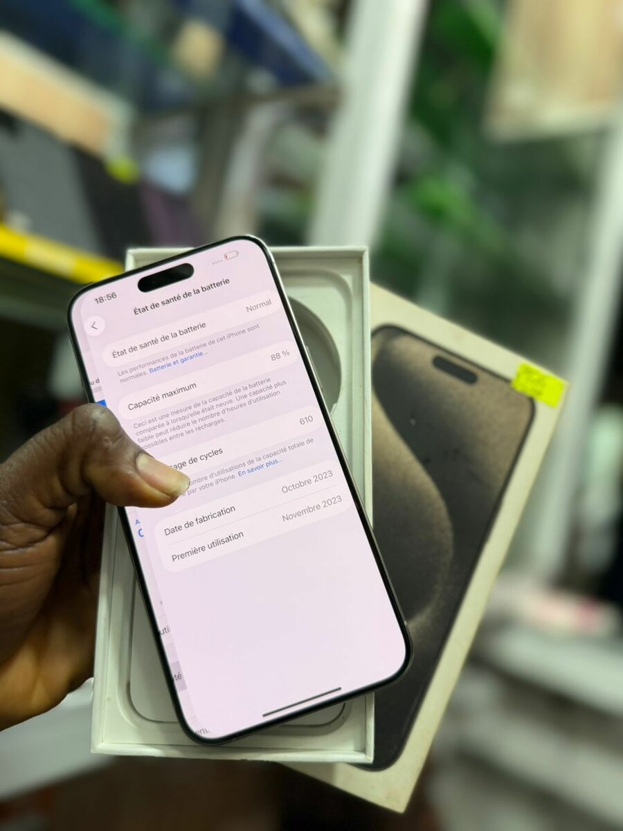 15Pro Max 256Go second main